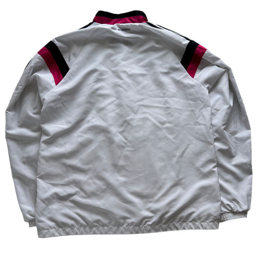 Real Madrid Adidas Trainingsjacke, Trackjacket Vintage (L)