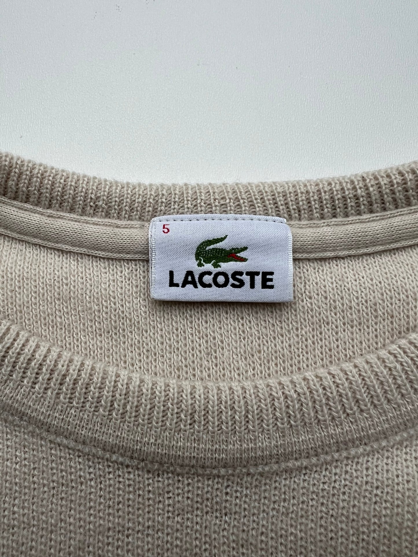 Lacoste Pullover Vintage Sweater (L)