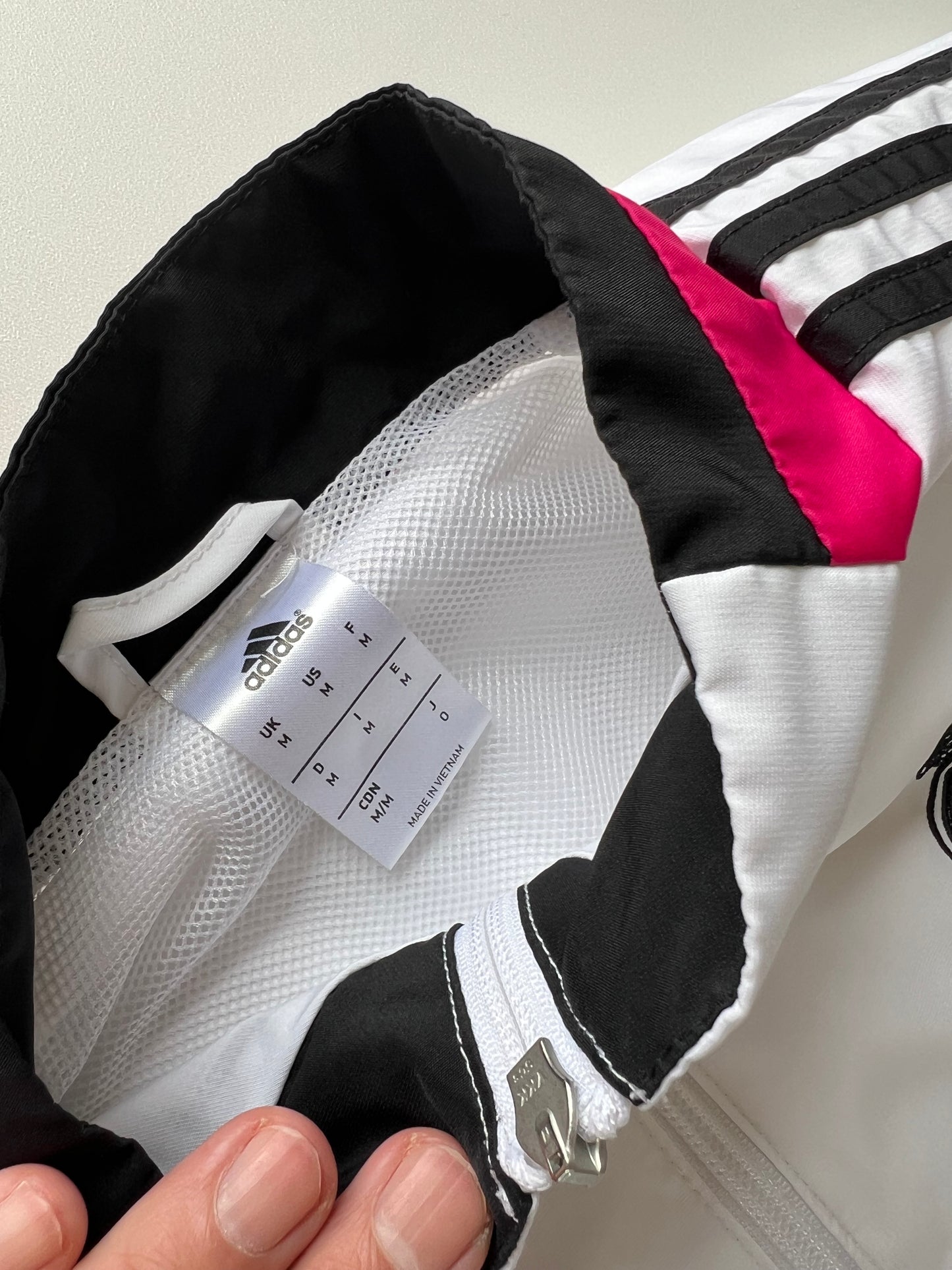 Real Madrid Adidas Trainingsjacke, Trackjacket Vintage (L)