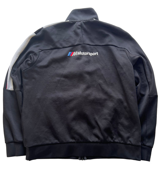 Puma BMW Vintage Pullover, Weiss/Schwarz (L)