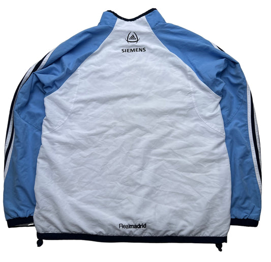 Real Madrid Adidas Trainingsjacke, Trackjacket Vintage (M)