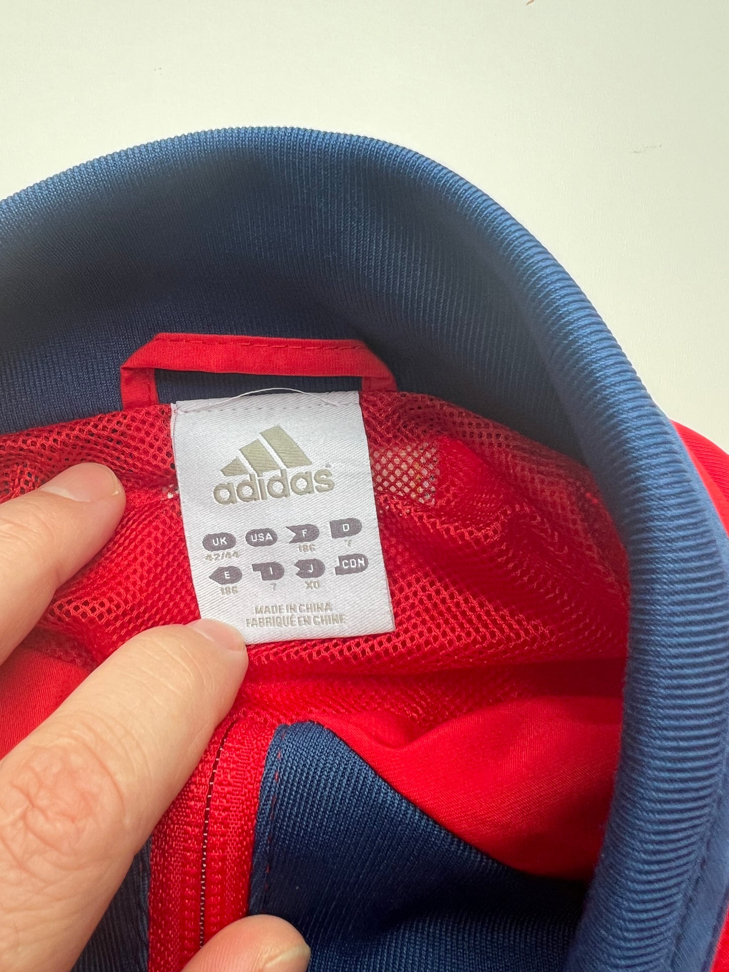 Spanien Adidas Trainingsjacke Trackjacket Vintage Retro (L)