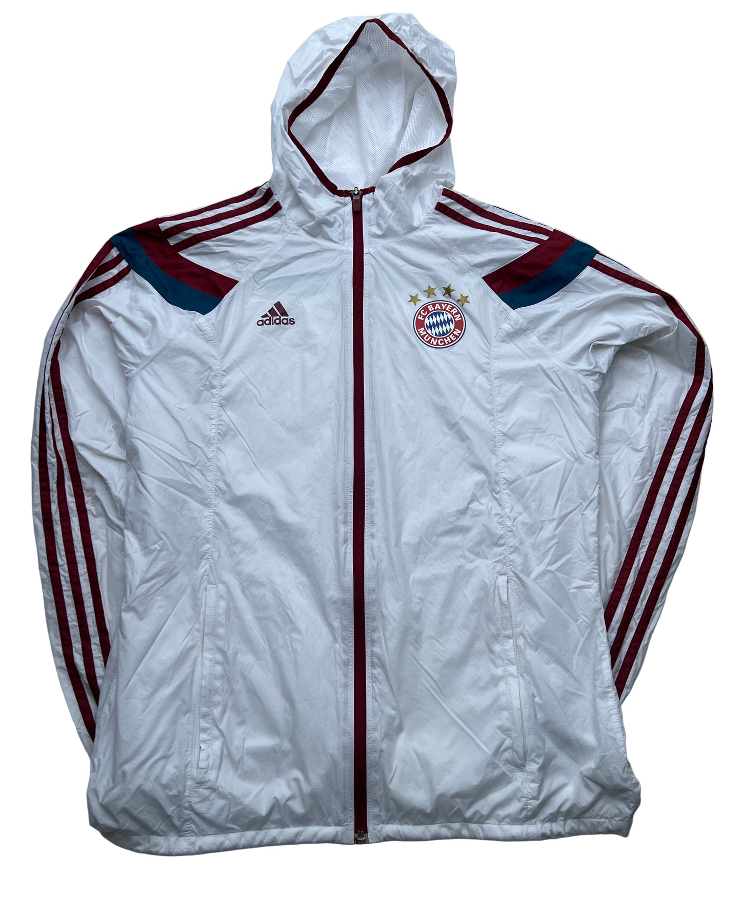 Bayern Adidas Trainingsjacke Trackjacket Vintage Retro (M)