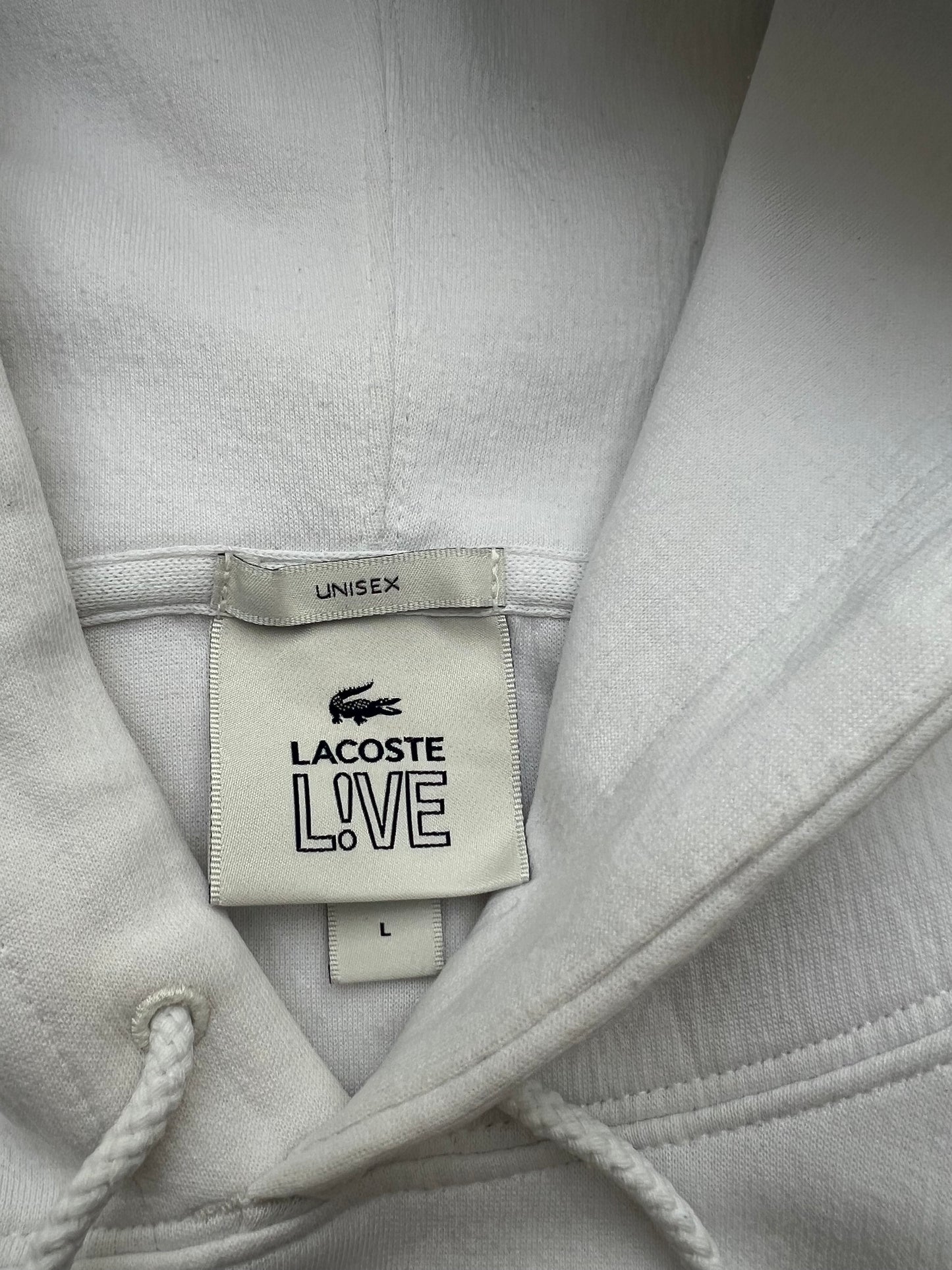 Lacoste Pullover Hoodie Sweater (L)