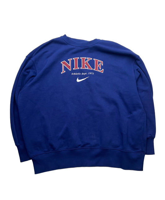 Nike Pullover Sweater Vintage Blau (XL)