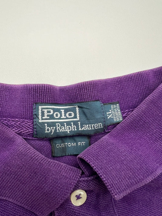 Ralph Lauren Polohemd Longsleeve mit großem Logo/Big Pony Chief (XL)