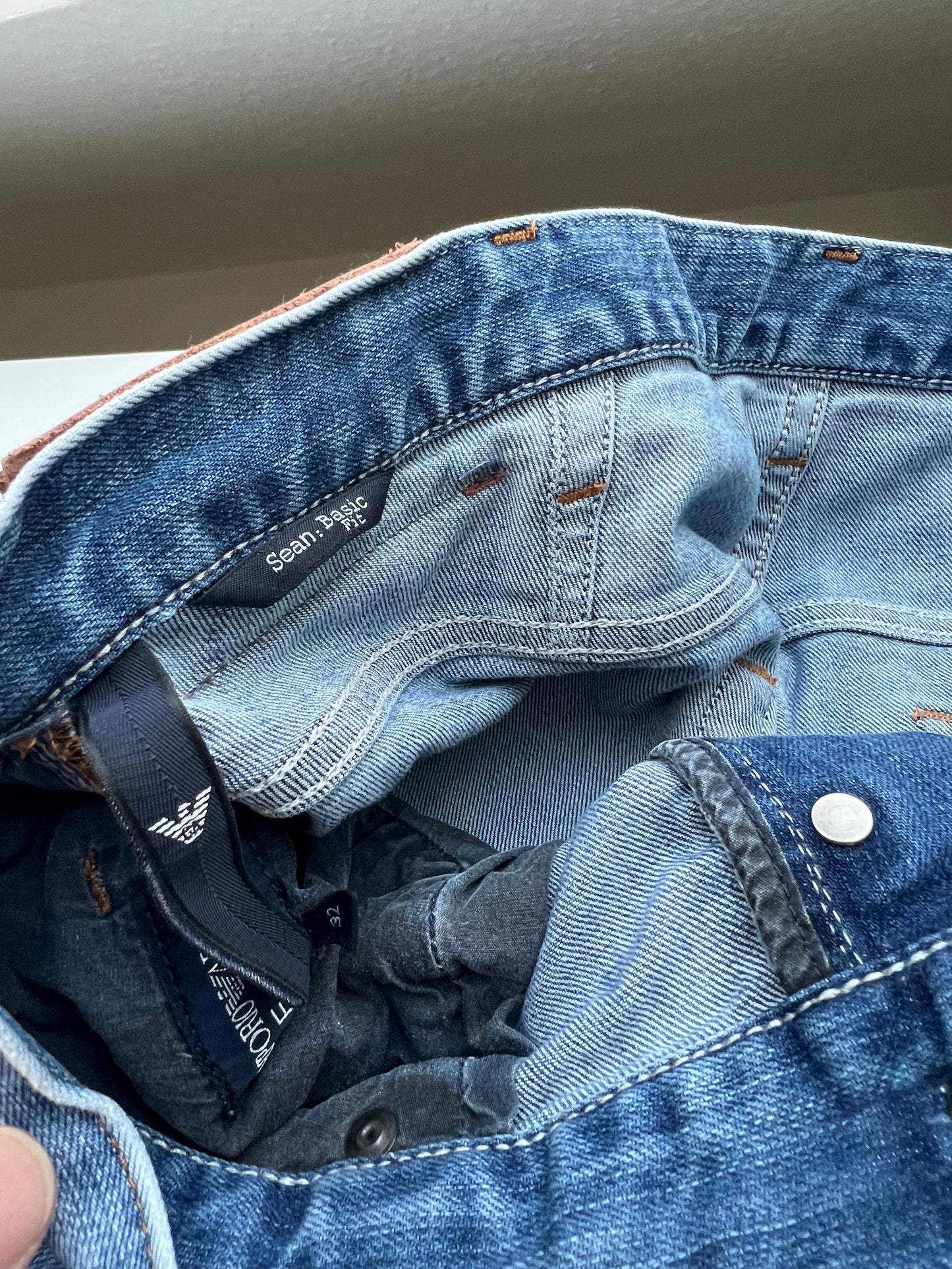 Vintage Emporio Armani Jeans - Straight Jeans (32) L