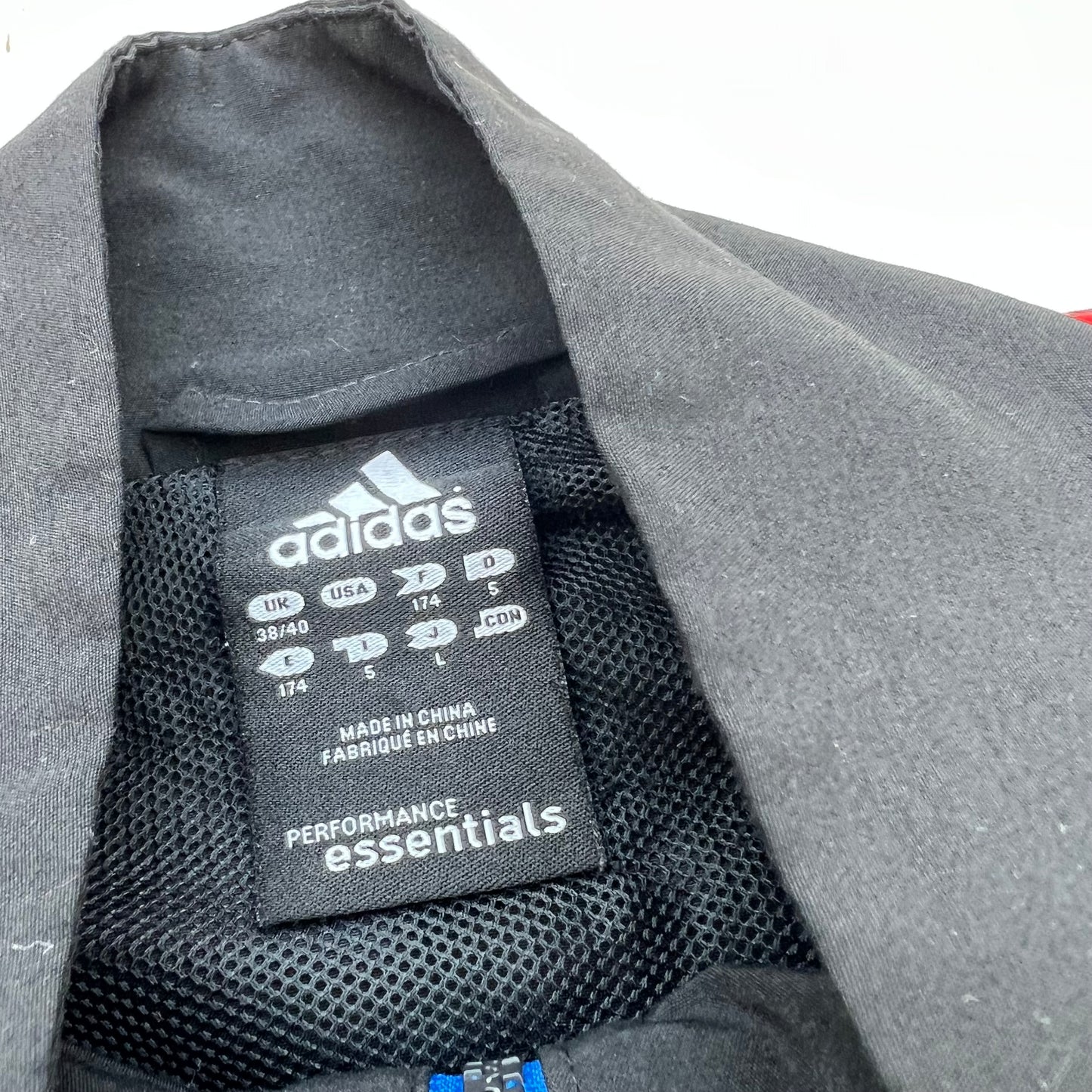 Tracksuit Trainingsanzug Vintage Adidas Baggy Open Leg (L)