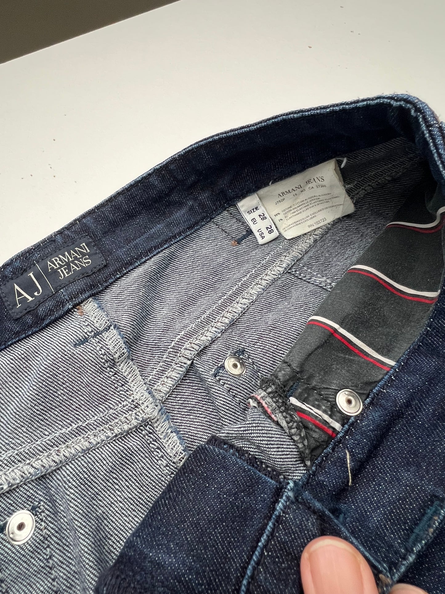 Vintage Emporio Armani Jeans - Straight Jeans (28) S