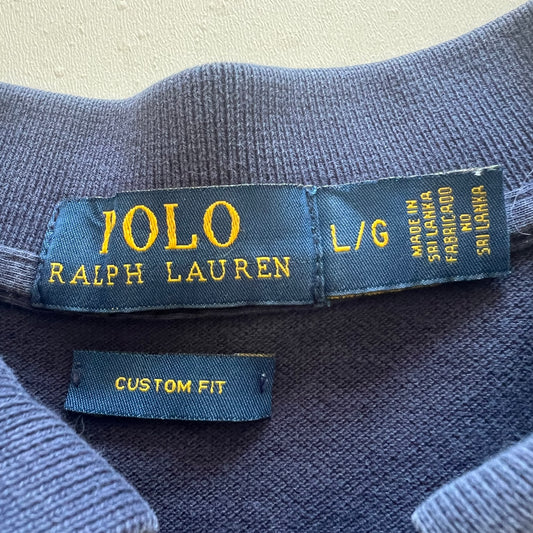 Ralph Lauren Polohemd Big Pony Chief Keef in blau(M)