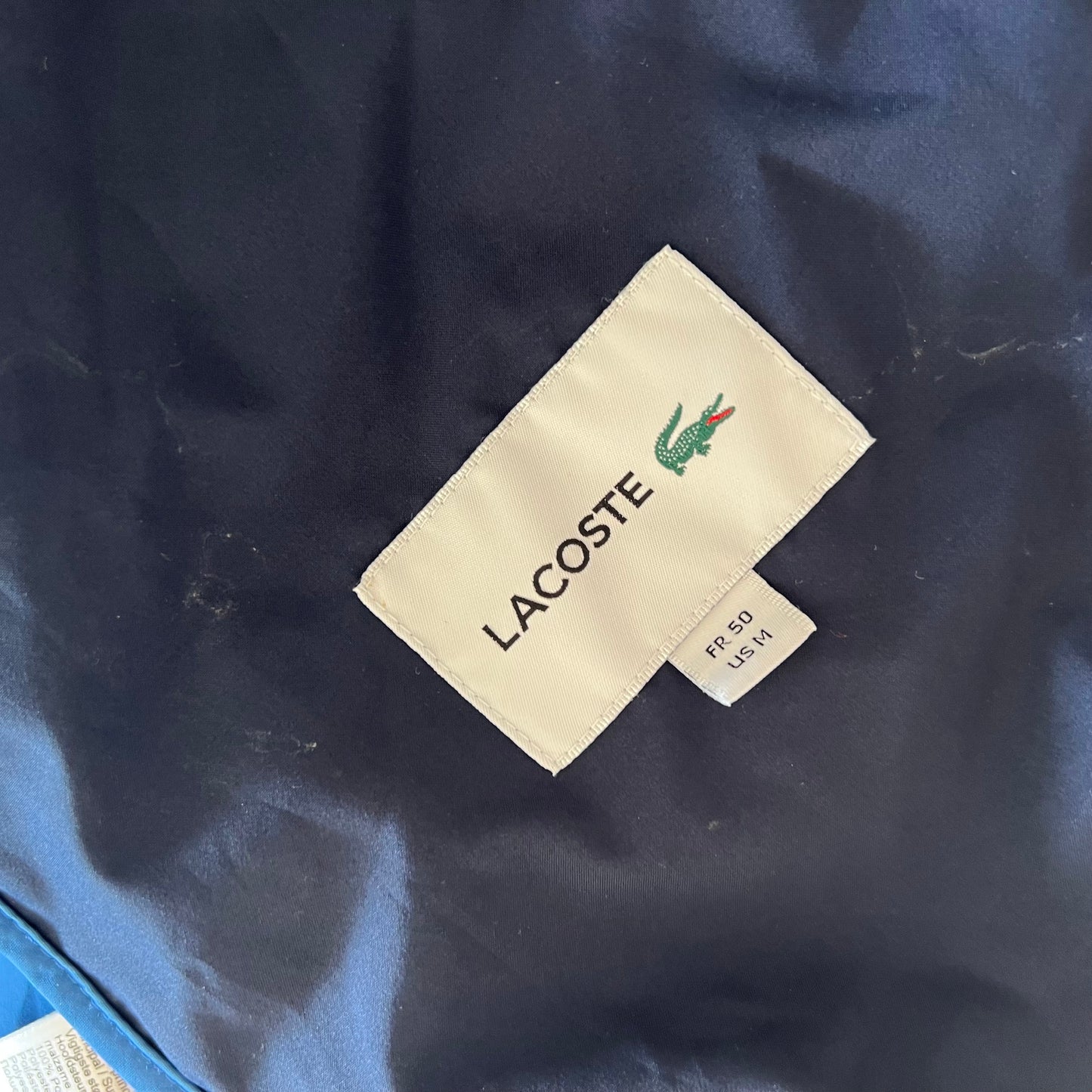 Lacoste Weste in blau (M)