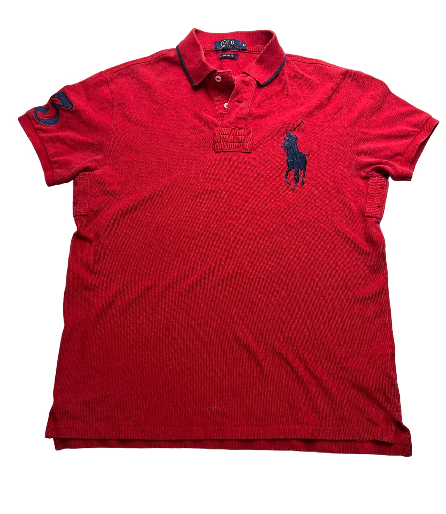 Ralph Lauren Polohemd mit großem Logo/Big Pony (M) 