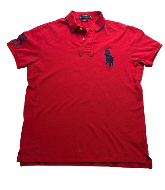 Ralph Lauren Polohemd mit großem Logo/Big Pony (M) 