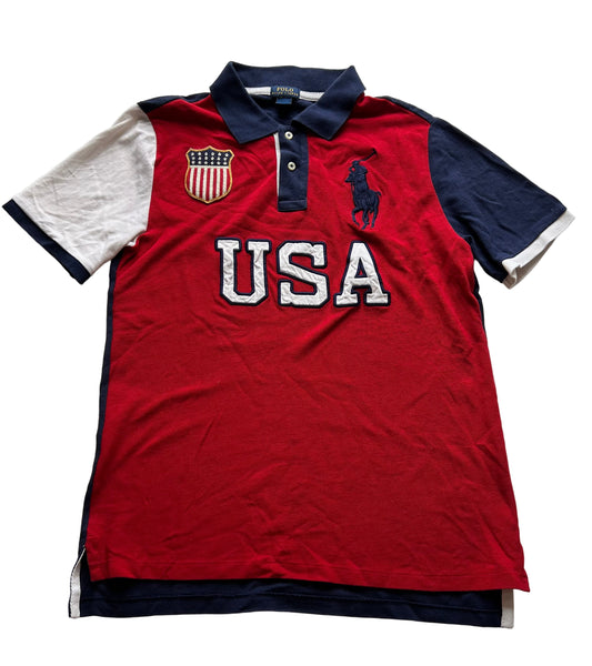 Ralph Lauren USA Polohemd Big Pony Chief (S)