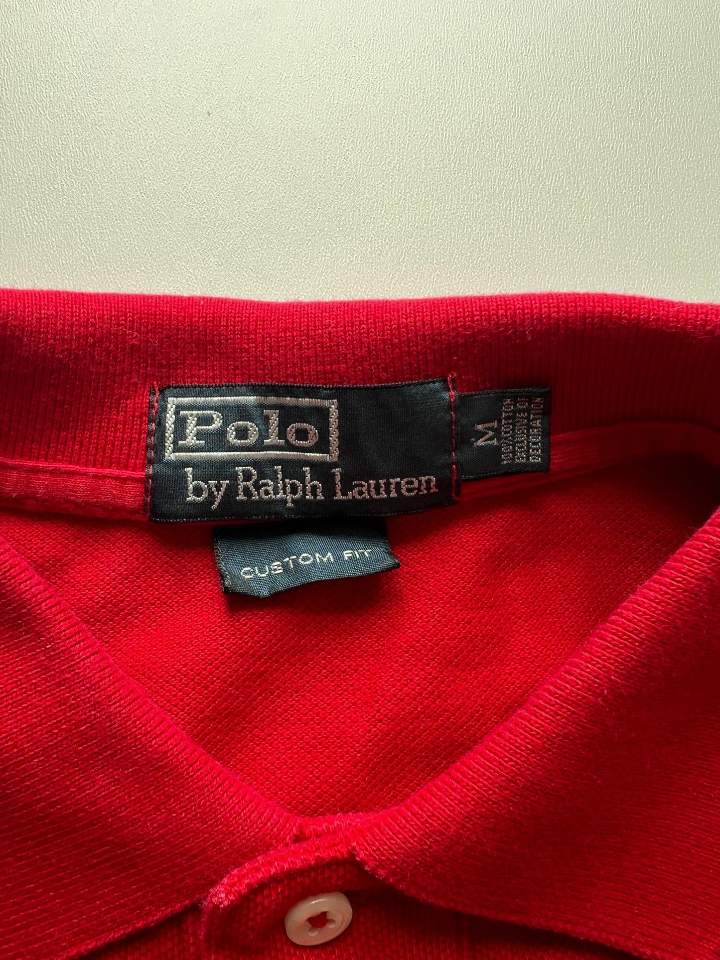 Ralph Lauren Polohemd Longsleeve mit großem Logo/Big Pony Chief (M)