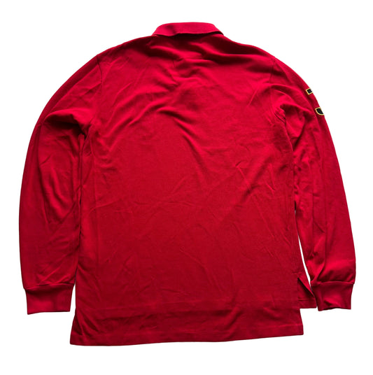 Ralph Lauren Polohemd Longsleeve mit großem Logo/Big Pony Chief (M)