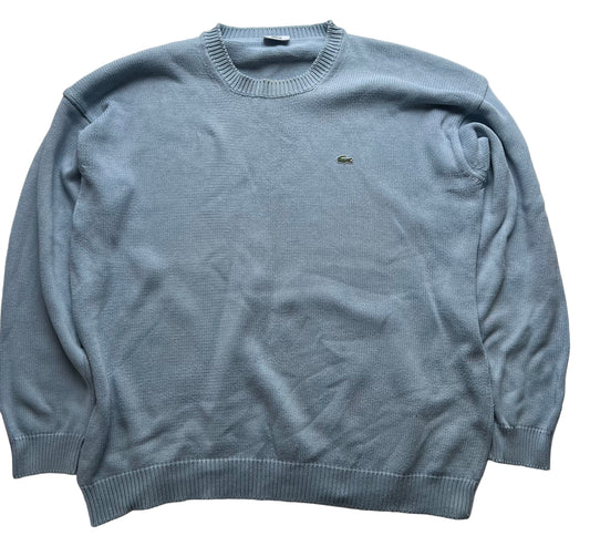 Lacoste Pullover Vintage Sweater Blau in (XL)