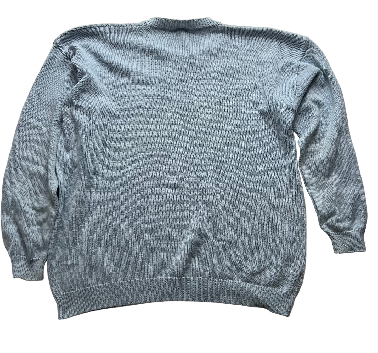 Lacoste Pullover Vintage Sweater Blau in (XL)