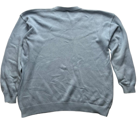 Lacoste Pullover Vintage Sweater Blau in (XL)