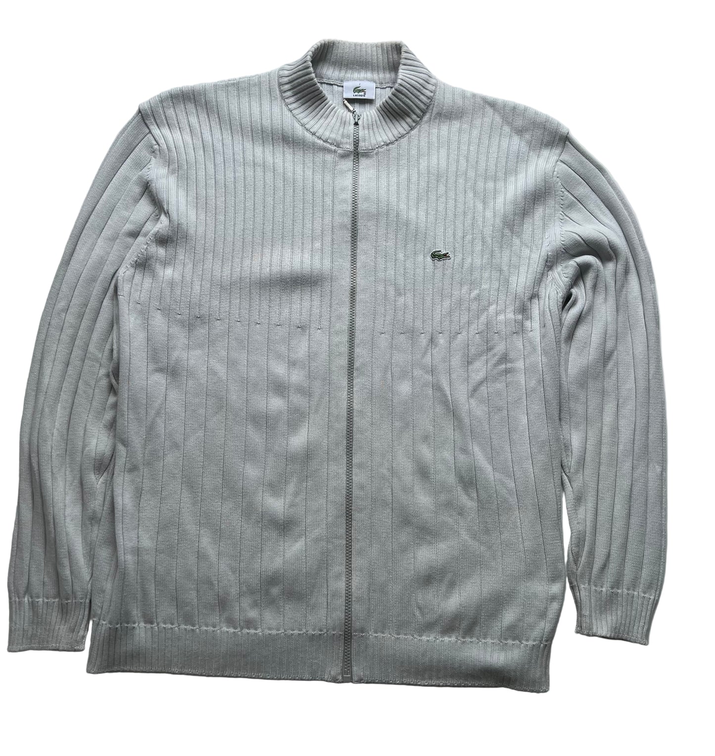 Lacoste Pullover Vintage Sweater/Zipper Beige (XL)