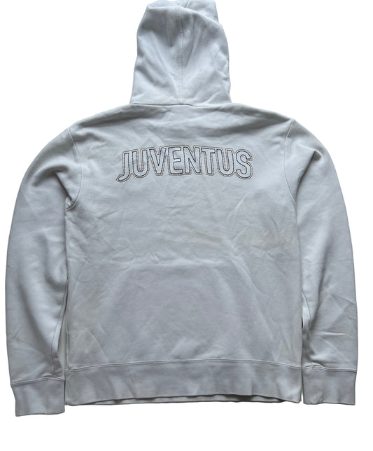 Juventus Nike Pullover Hoodie Vintage Weiss (L)