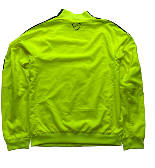 Inter Mailand Nike Trainingsjacke, Trackjacket Vintage Gelb (S)