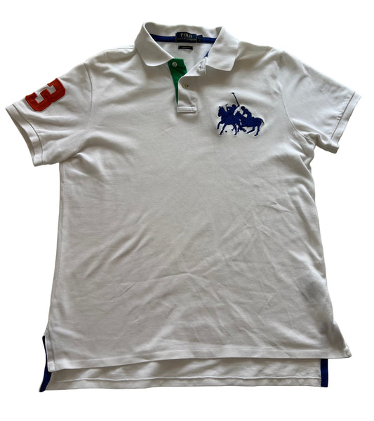 Ralph Lauren Polohemd mit großem Logo/Big Pony (L)