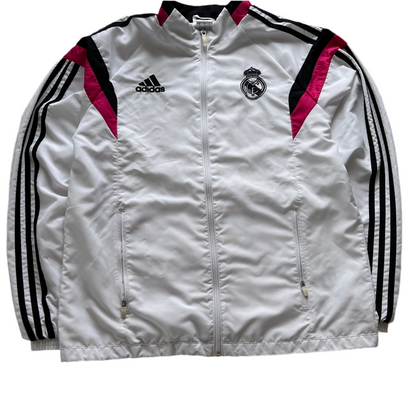 Real Madrid Adidas Trainingsjacke, Trackjacket Vintage (L)