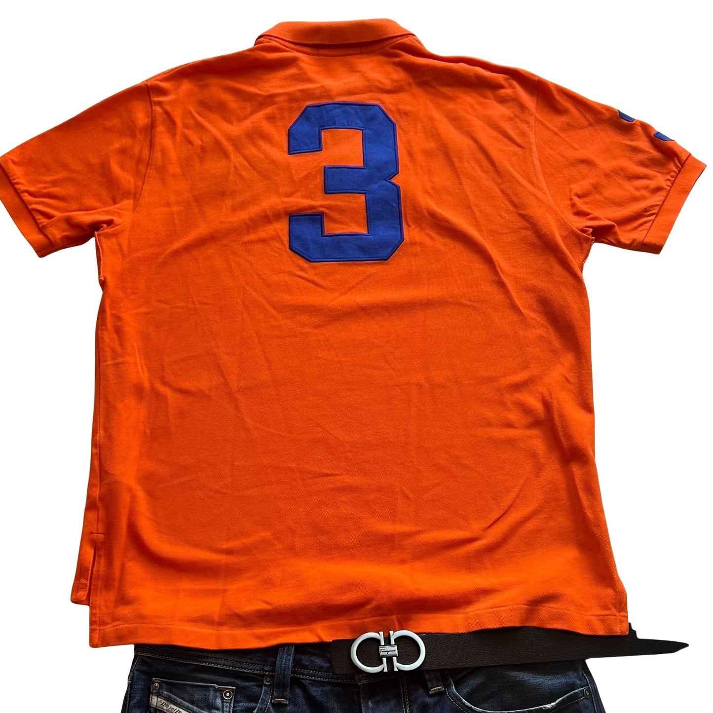 Ralph Lauren Polohemd Big Pony Chief Keef in Orange (L)
