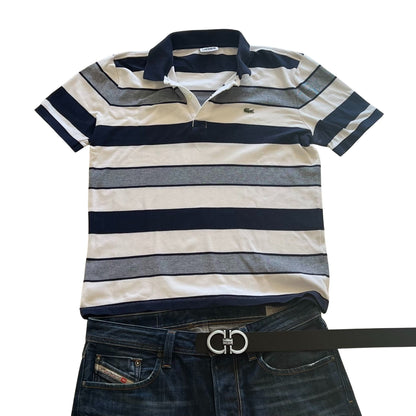 Lacoste Polohemd gestreift (S)
