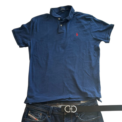 Ralph Lauren Polohemd in blau (M)