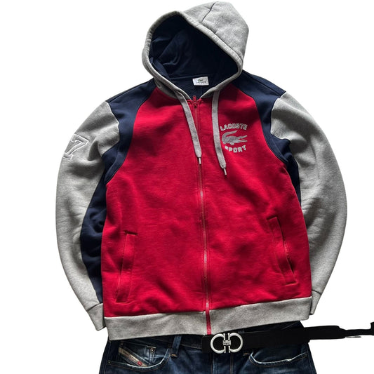 Lacoste Sweater Hoodie Zipper (L)