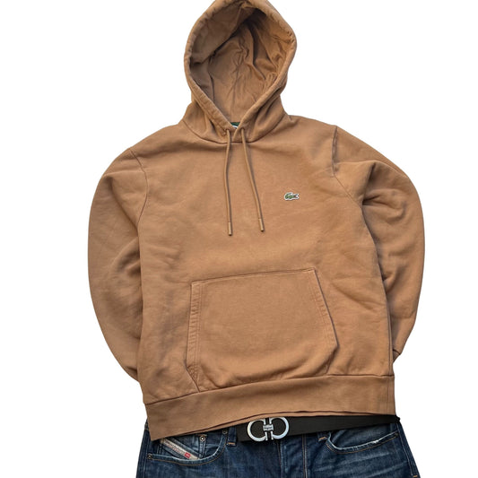 Lacoste Sweater Hoodie in grau  (M)