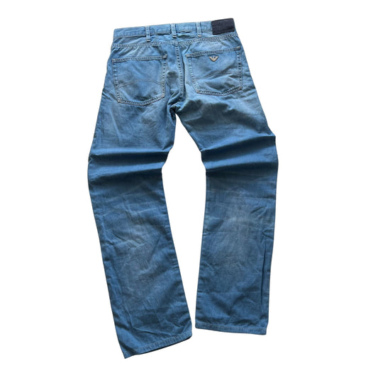 Armani Jeans  Jeans Vintage Straight Leg in Blau 32 (M)