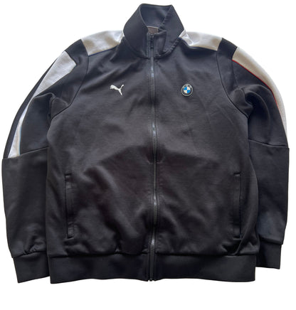 Puma BMW Vintage Pullover, Weiss/Schwarz (L)