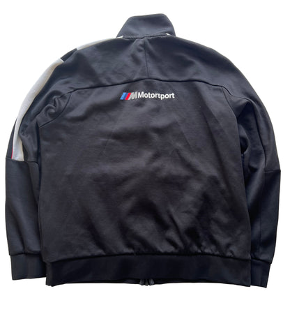 Puma BMW Vintage Pullover, Weiss/Schwarz (L)