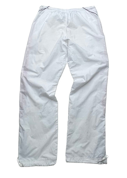 Nike Vintage Trackpants baggy Hose weiss Y2k (M)