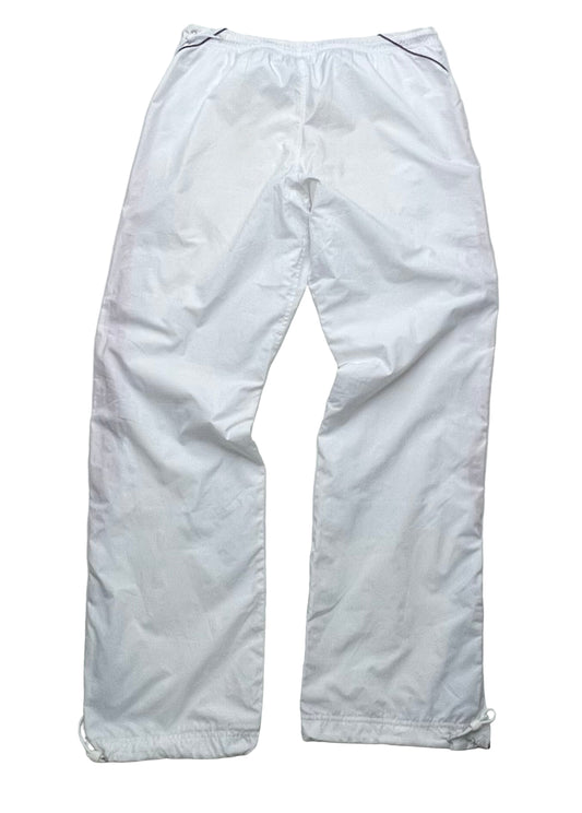 Nike Vintage Trackpants baggy Hose weiss Y2k (M)