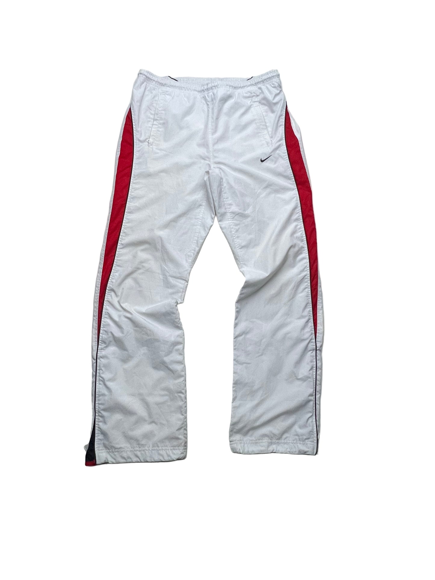 Nike Vintage Trackpants baggy Hose weiss Y2k (M)