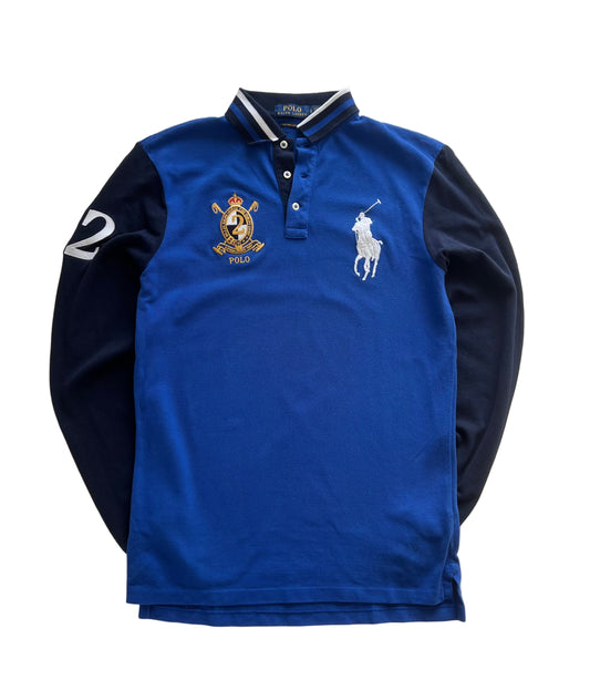 Ralph Lauren Polohemd Longsleeve mit großem Logo/Big Pony Chief (S)