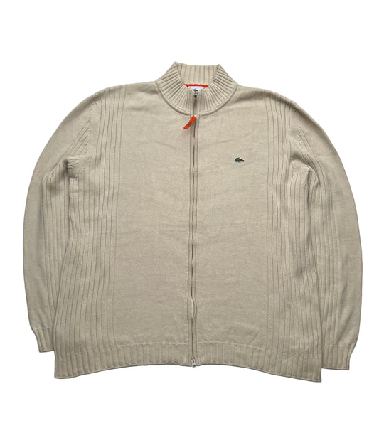 Lacoste Pullover Vintage Sweater/Zipper Beige (XL)