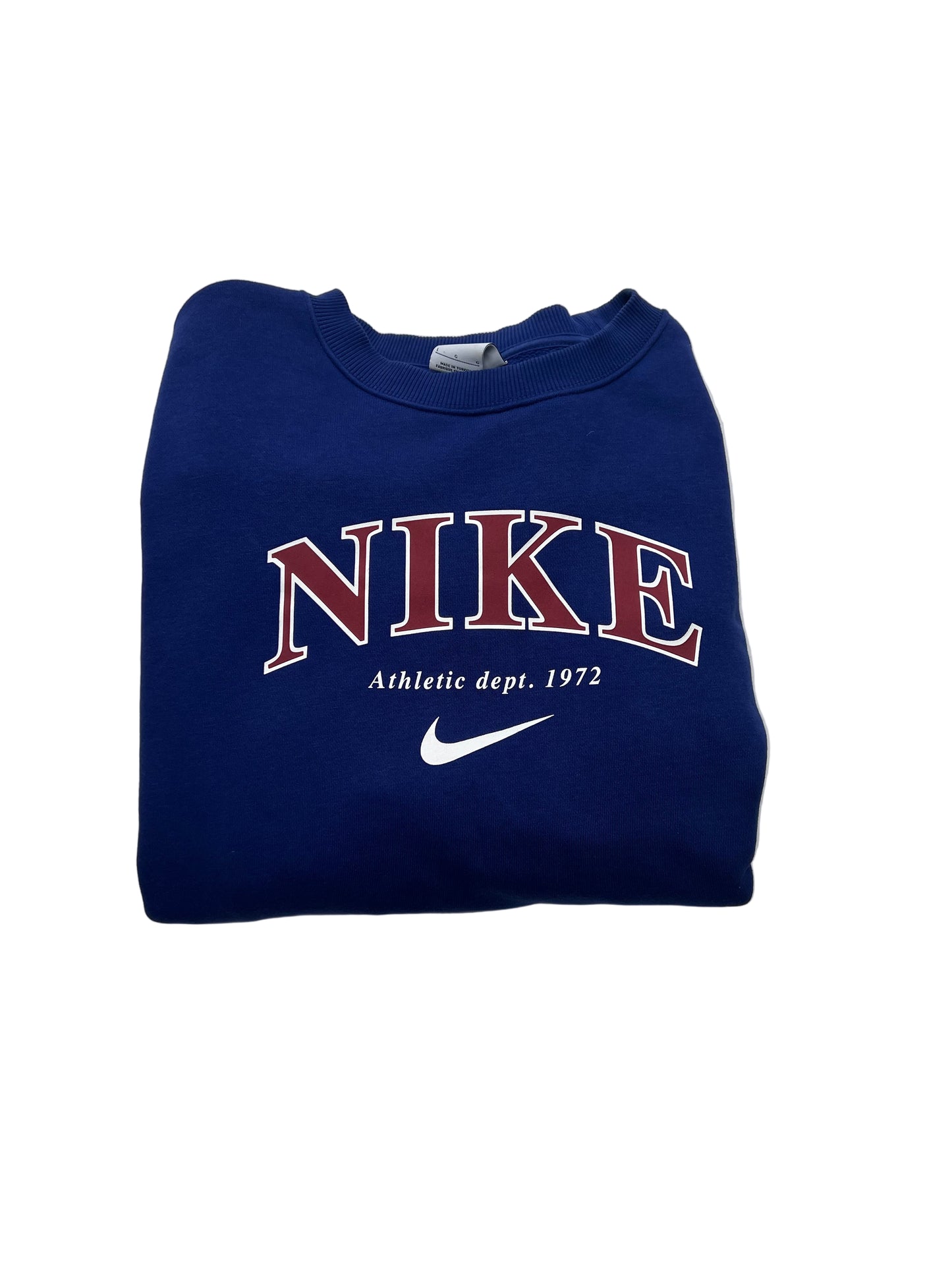 Nike Pullover Sweater Vintage Blau (XL)