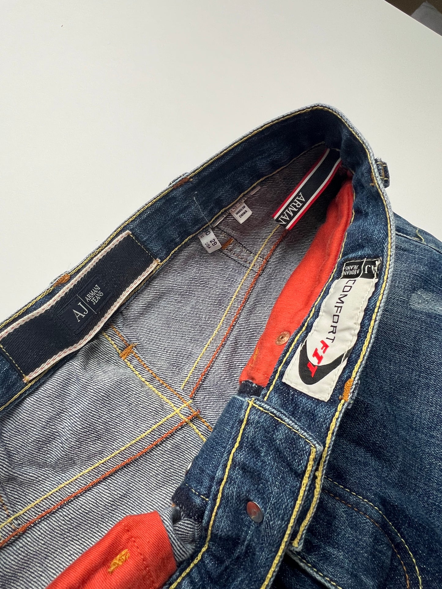 Vintage Emporio Armani Jeans - Straight Jeans (30) M