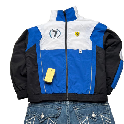 Ferrari Puma Trainingsjacke Trackjacket Vintage Retro (M)