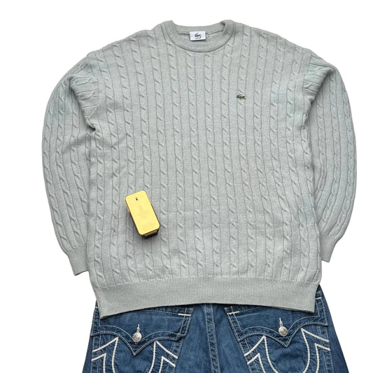Lacoste Pullover Sweater Knit Vintage (L)