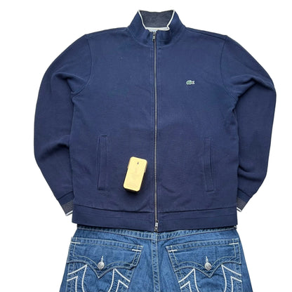 Lacoste Pullover Zipper Vintage blau (M)