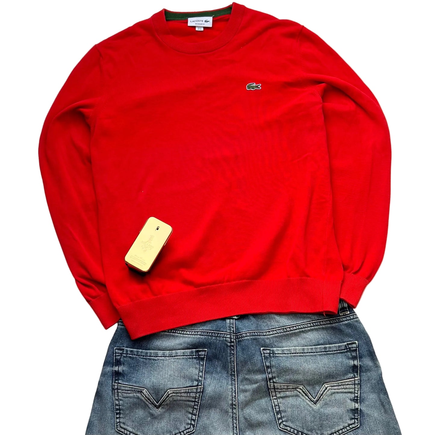 Lacoste Pullover Vintage Sweater (M)