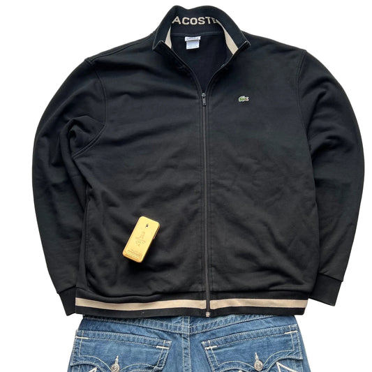 Lacoste Pullover Vintage Sweater/Zipper Beige (XL)