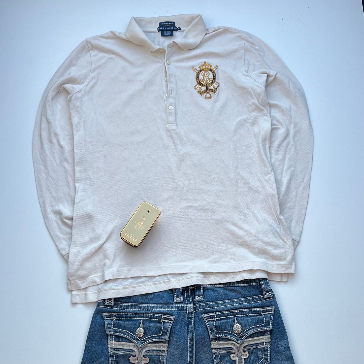 Ralph Lauren Polohemd Longsleeve (M)