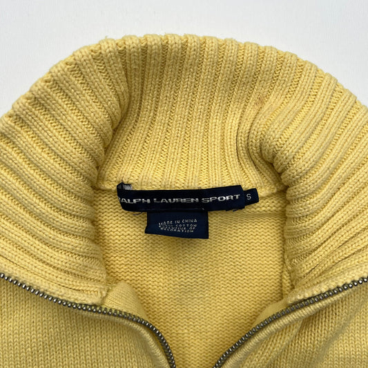 Ralph Lauren Zipper Vintage gelb (XS)